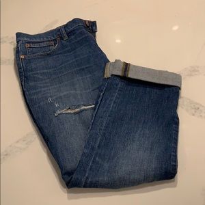 Madewell slim boy jean